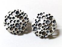 Earrings "Cosmos B-Ag"