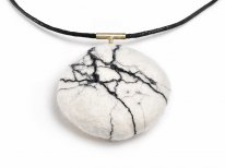 Collar "Small stone-white" 