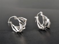 Earrings "Antiprisma 902"