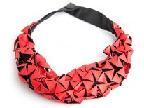 Necklace "Red Tesel"