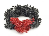 Pulsera "Black - Red"