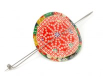 Brooch"Joies de paper"