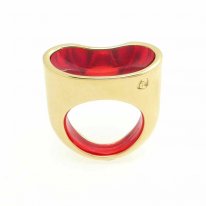 Ring "COLORANTE Au" set tres colors 