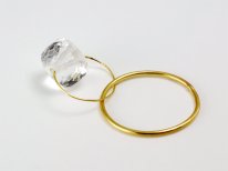 Ring "Solitari blanc"