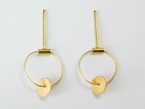 Pendientes "Disc d'or"